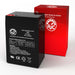 Portalac PE6V4.5F1 6V 5Ah Emergency Light Replacement Battery