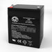 Power Kingdom PS4.5D-12 12V 5Ah Sealed Lead Acid Replacement Battery