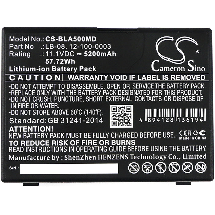 Bolate A5 A6 A8 Q3 V6 Medical Replacement Battery
