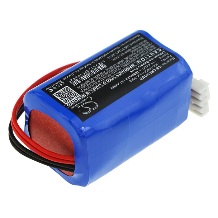 Carewell ECG-1103 ECG-1103B ECG-1103G ECG-1103L ECG-1106 2600mAh Medical Replacement Battery