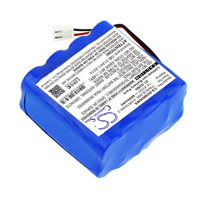 Edan F6 6800mAh Medical Replacement Battery