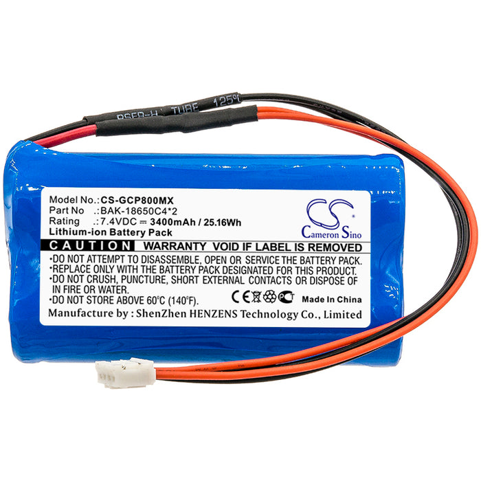 G-Care SP-800 3400mAh Medical Replacement Battery