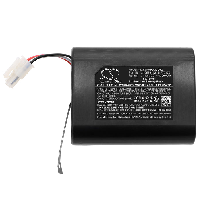 Miele Scout RX2 Scout RX3 6700mAh Vacuum Replacement Battery