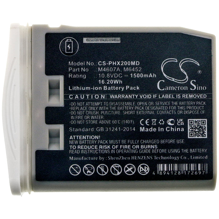 Philips IntelliVue MP2 IntelliVue MP2 M8102A Patient IntelliVue X2 IntelliVue X2 M8002A Patient M M3002A M8102 M8102A Medical Replacement Battery