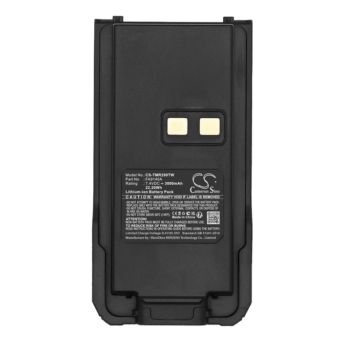 Retevis RT29 RT29D RT29U Two Way Radio Replacement Battery
