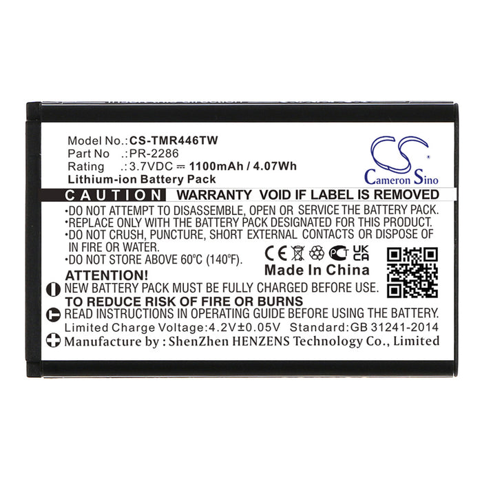 CPS CP228 ARC Edge Two Way Radio Replacement Battery