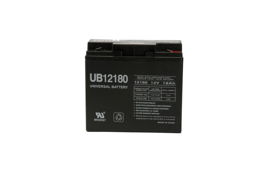 UPG 12V 18Ah Sealed Lead Acid - AGM - VRLA Battery - F2