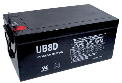 UPG 12V 250Ah Sealed Lead Acid - AGM - VRLA Battery - L4