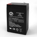 Quantum Rehab ES46 6V 5Ah Sealed Lead Acid Replacement Battery