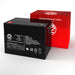 Vision 6FM75D-X 6 FM 75D-X 12V 75Ah Sealed Lead Acid Replacement Battery-2