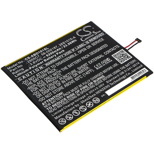 Amazon Kindle Fire HD 10.1 Kindle Fire HD 10.1 7th Replacement Battery-main