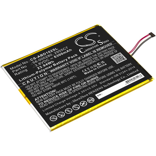 Amazon Kindle Fire HD 10.1 9th M2V3R5 Replacement Battery-main