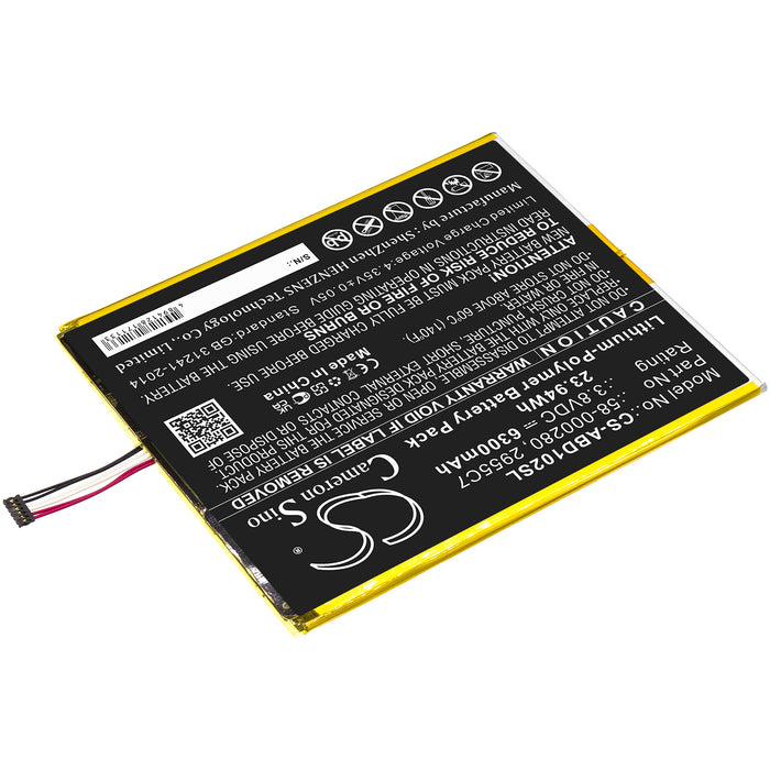 Amazon Kindle Fire HD 10.1 9th M2V3R5 Tablet Replacement Battery-2