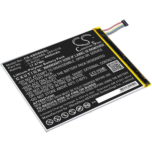 Amazon Kindle Fire HD 8 PR53DC Replacement Battery-main