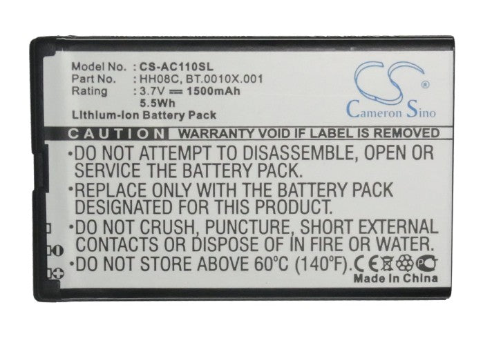 Viewsonic V350 Mobile Phone Replacement Battery-5