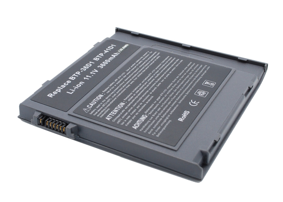 Acer TravelMate 350 TravelMate 351 TravelMate 352 TravelMate 353 TravelMate 354 TravelMate 360 TravelMate 361  Laptop and Notebook Replacement Battery-2