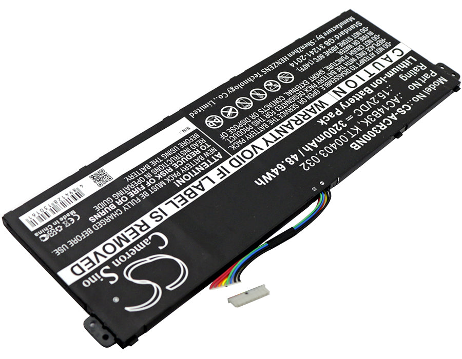 Acer Aspire ES15 Aspire ES1-572 Aspire ES1-572-31LD Aspire ES1-572-56BP Aspire R3 Aspire R3-131T Aspire R3-131 Laptop and Notebook Replacement Battery-2