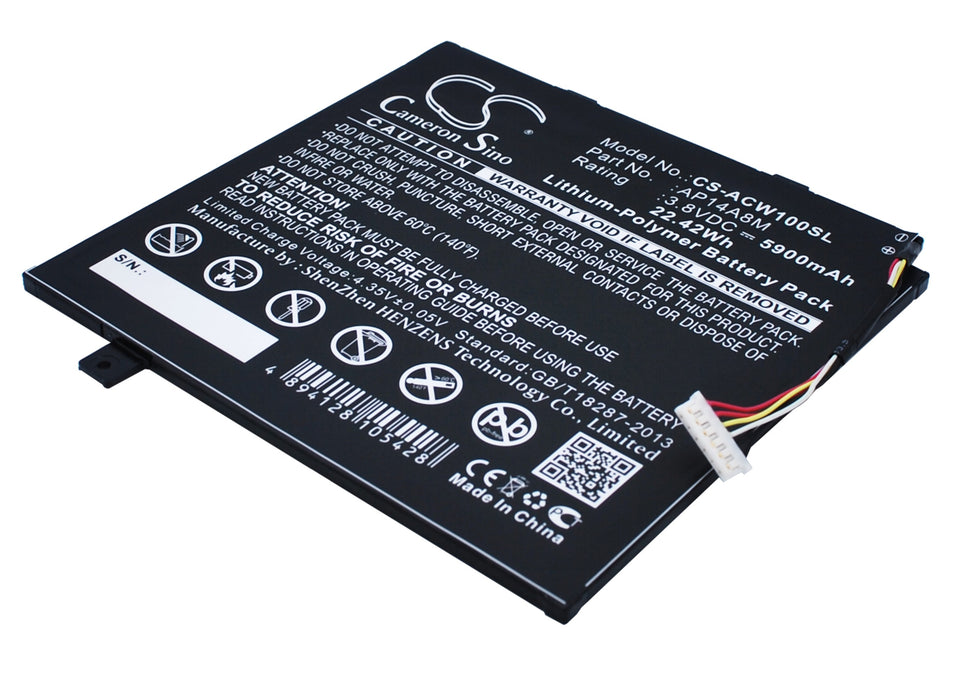 Acer A3-A20 A3-A20FHD A3-A30 Aspire SW5-011 Aspire SW5-012 Aspire Switch 10 Aspire Switch 10 10-inch Table Aspire Switch 10 Tablet Replacement Battery-3