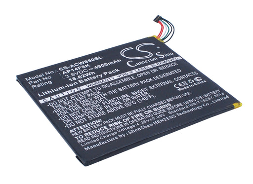 Acer A1-840 A1-850-A1410 A1-860 A1-860-19LU B1-820 Replacement Battery-main