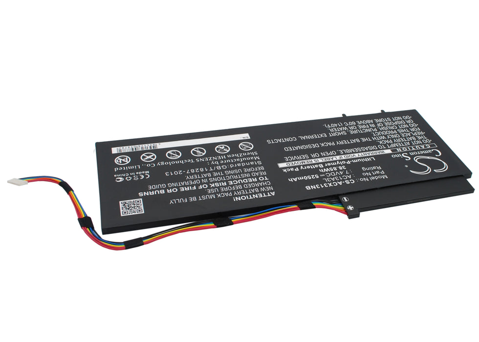 Acer Aspire P3-131 Aspire P3-131-21292G06as Aspire P3-131-21292G12as Aspire P3-171 Aspire P3-171-3322Y2G06as A Laptop and Notebook Replacement Battery-3
