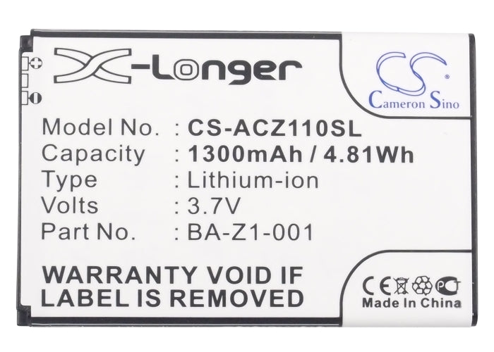 Acer Liquid Z110 Dou Liquid Z120 Liquid Z2 Liquid Z2 Dual Liquid Z2 Duo Z110 Z120 Mobile Phone Replacement Battery-5