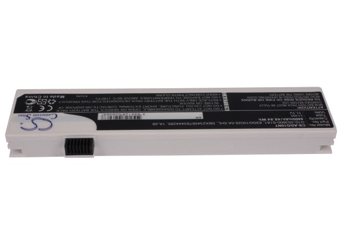 ECS G10L i-Buddie G10IL1 4400mAh White Laptop and Notebook Replacement Battery-5