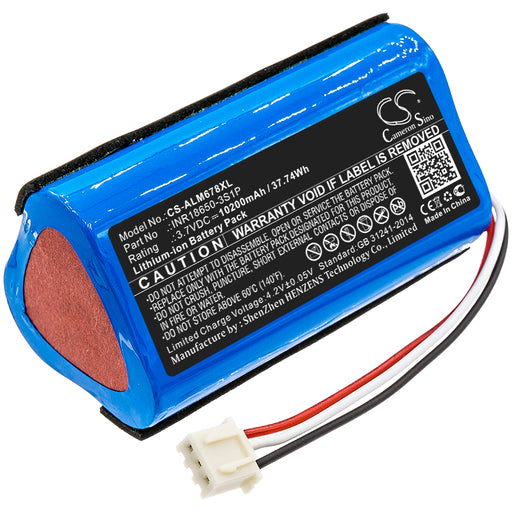 Altec Lansing iMW678 iMW678-BLK iMW678-BL 10200mAh Replacement Battery-main