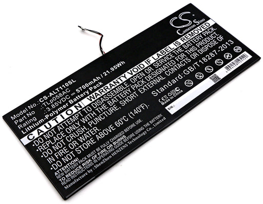 Alcatel One Touch Plus 10in OT-8085 Replacement Battery-main