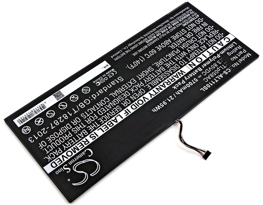 Alcatel One Touch Plus 10in OT-8085 Tablet Replacement Battery-2