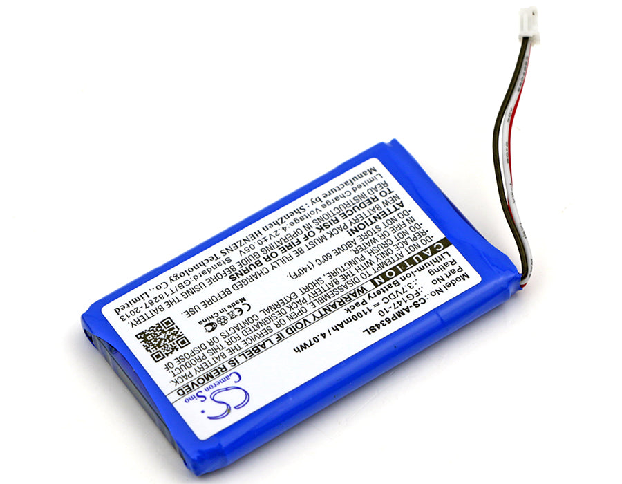 AMX Mio Modero remote controls RS634 Replacement Battery-2