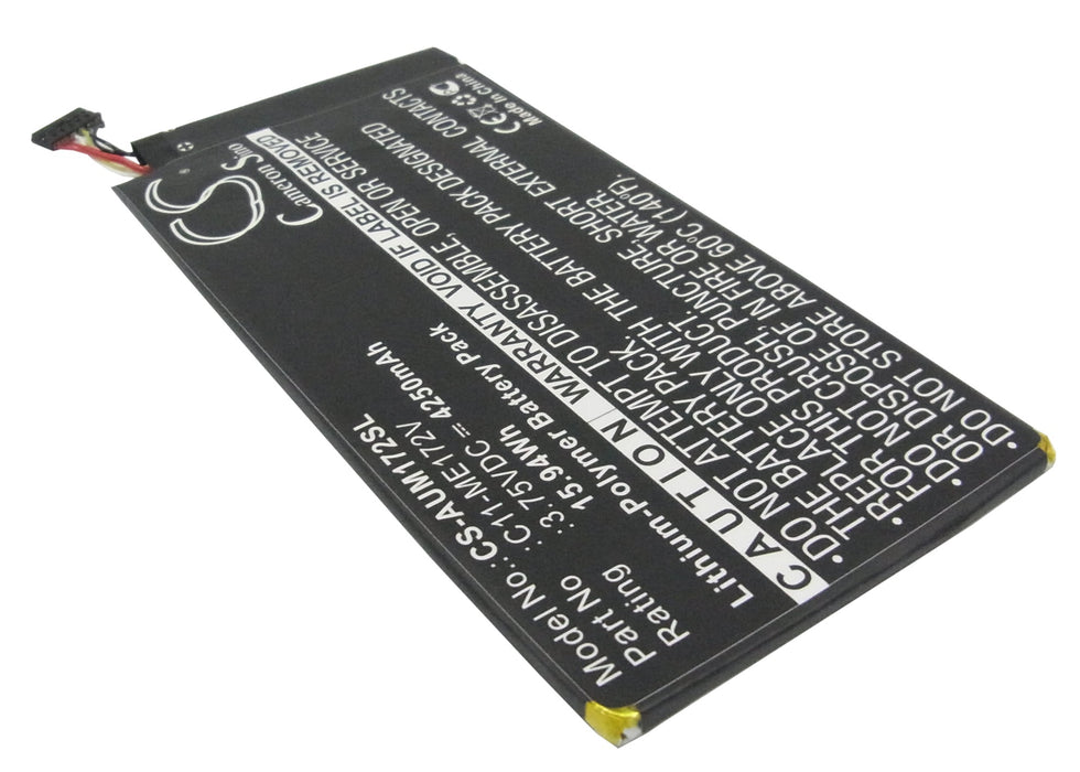 Asus Fonepad 7in K004 ME172 ME172-GY08 ME172V ME371 ME371MG MeMO Pad ME172 Tablet Replacement Battery-2