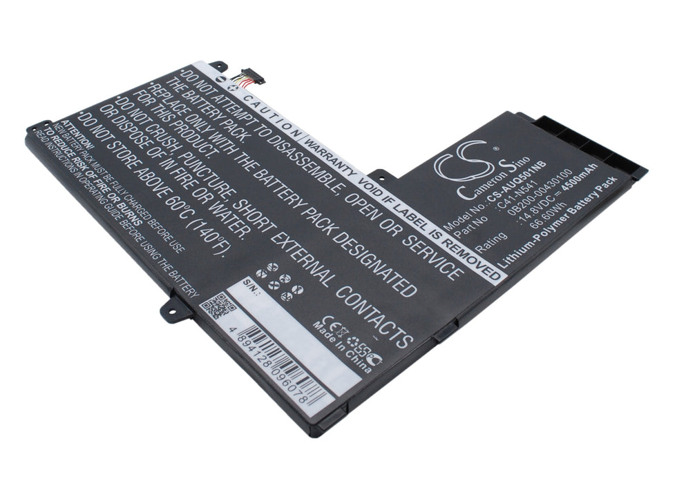 Asus Q501L Q501LA Q501LA-BBI5T03 Q501LA-BSI5T19 Laptop and Notebook Replacement Battery-2