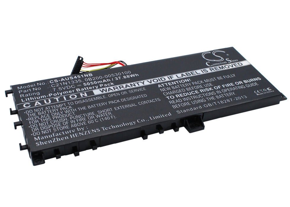 Asus K451L K451LN K451LN-WX162H S451LN VivoBook S451 VivoBook S451LA VivoBook S451LB VivoBook S451LN VivoBook  Laptop and Notebook Replacement Battery-2