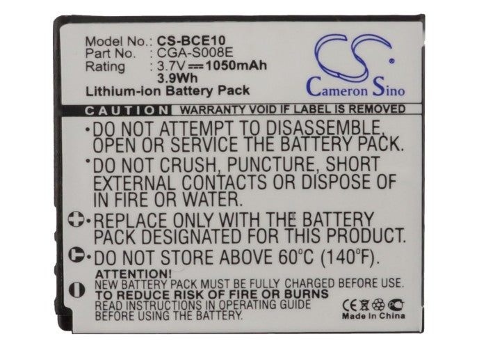 Leica C-LUX 2 C-LUX 3 Camera Replacement Battery-5