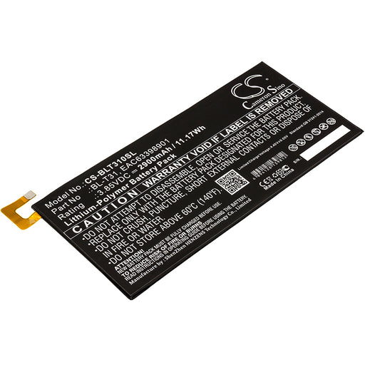 LG G Pad F2 8.0 G Pad F2 8.0 LTE LK460 Replacement Battery-main