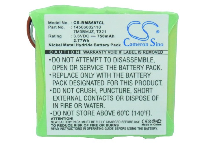 Bosch MS687 Cordless Phone Replacement Battery-5