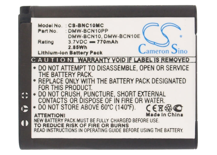 Leica C V-LUX50 Camera Replacement Battery-5