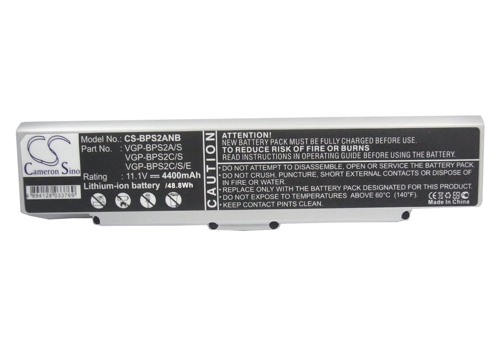 Sony VAIO VGC-LA38G VAIO VGN-C140G B VAIO VGN-C150P B VAIO VGN-C190 VAIO VGN-C190P H VAIO VGN-C1S G VAIO VGN-C Laptop and Notebook Replacement Battery-5