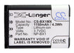 Sony Cyber-shot DSC-HX300 Cyber-shot DSC-HX50 Cyber-shot DSC-HX50V Cyber-shot DSC-HX50V B Cyber-shot DSC-HX50VB Cyb 1150mAh Camera Replacement Battery-5