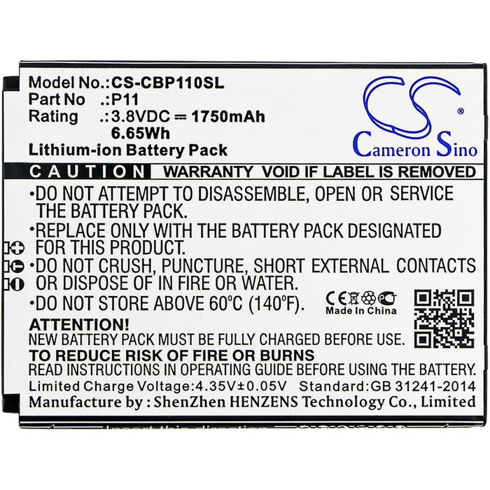 Cubot P11 Mobile Phone Replacement Battery-3