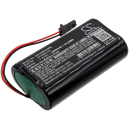 Comsonics 101610-DF QAM Sniffer 2600mAh Replacement Battery-main