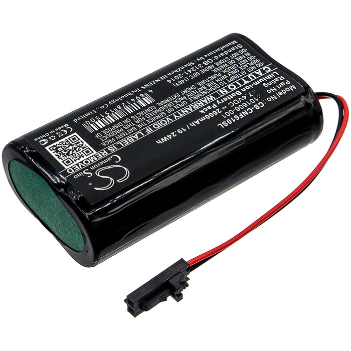 Comsonics 101610-DF QAM Sniffer 2600mAh Replacement Battery-2