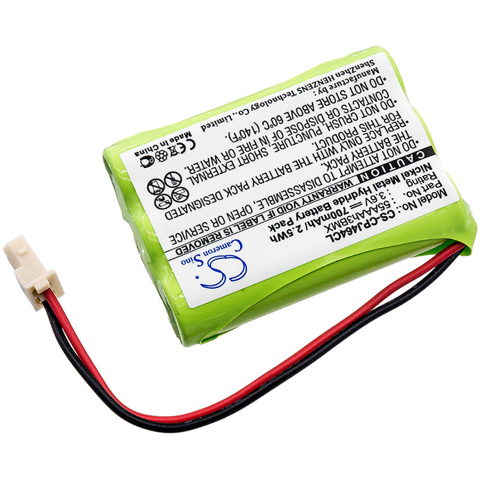Cortelco 586002TP227F 700mAh Cordless Phone Replacement Battery-2