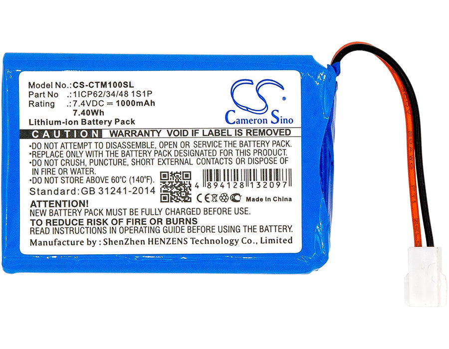 Ctms Eurodetector Payment Terminal Replacement Battery-3