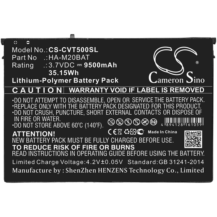 Casio V-T500 Tablet Replacement Battery-3