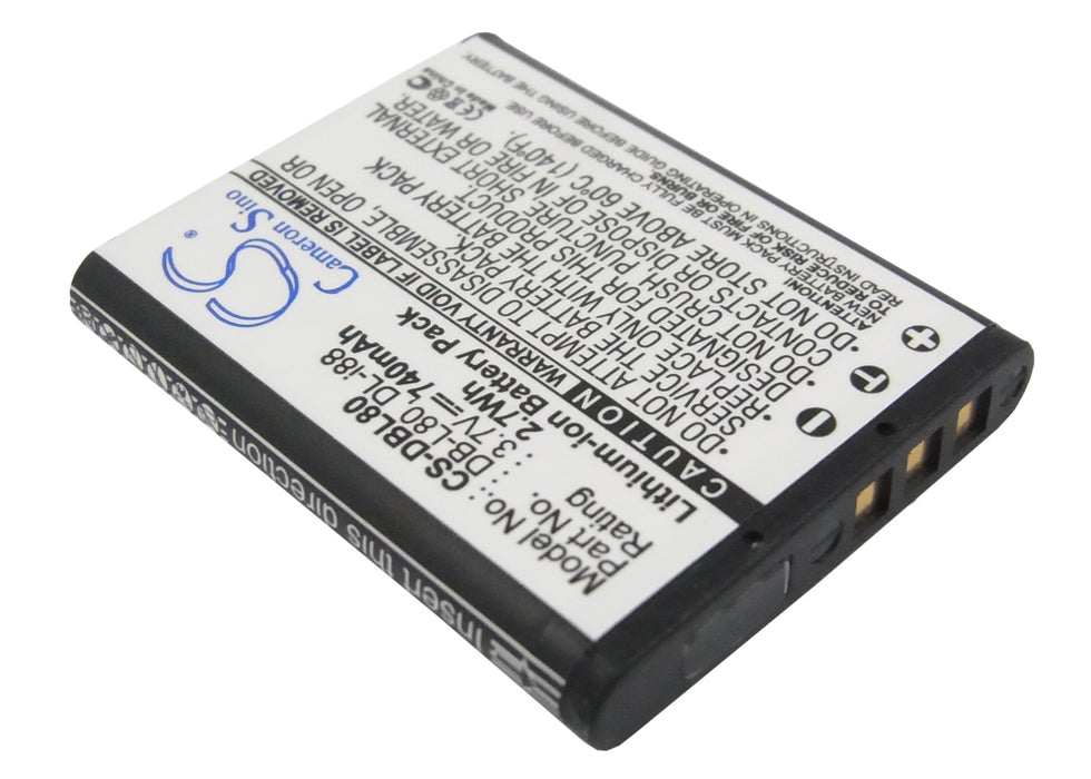 Sanyo DMX-CG100 DMX-CG102 DMX-CG11 DMX-CG110 DMX-CG11D DMX-CG11G DMX-CG11W DMX-CG20 DMX-CS1 DMX-GH1 DMX-GH2 DMX-X1200 VPC-C Camera Replacement Battery-2