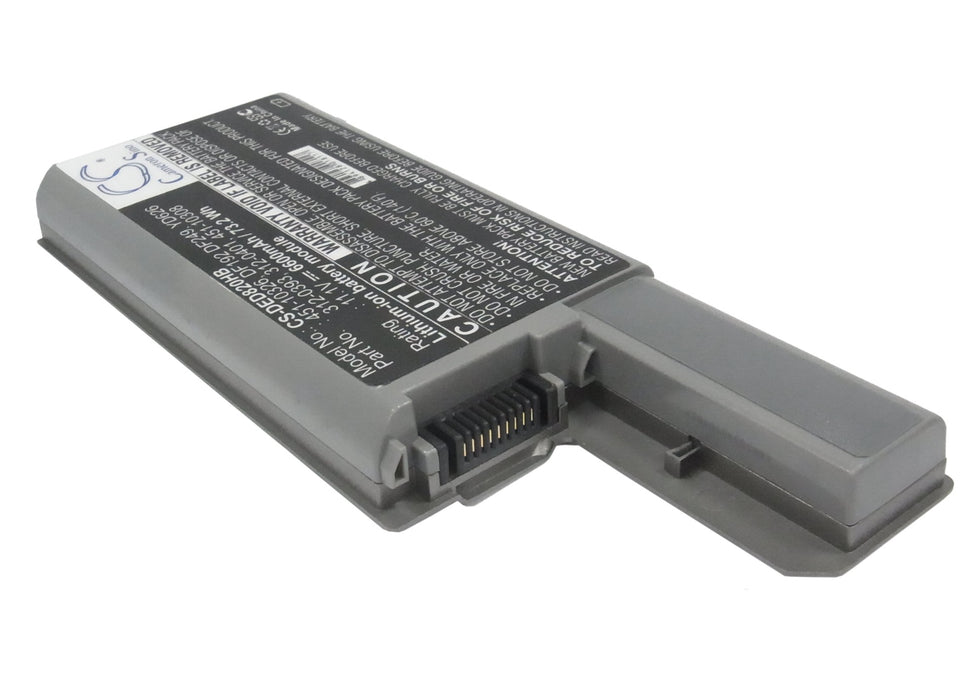 Dell Latitude D531 Latitude D820 Precision M65 6600mAh Laptop and Notebook Replacement Battery-2
