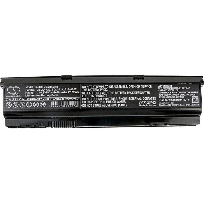 Dell Alienware M15X Alienware P08G M15X6CPRIBABLK M15X9CEXBATBLK Laptop and Notebook Replacement Battery-5