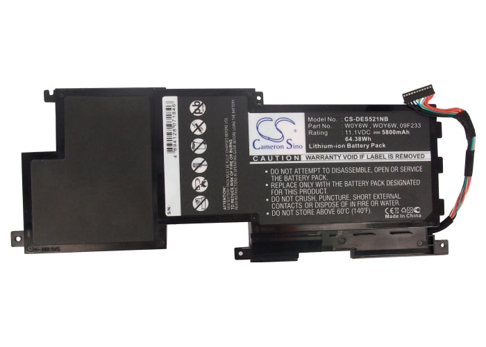Dell XPS 15 (L521X Mid 2012) XPS 15-L521x XPS L521x XPS15-3828 Laptop and Notebook Replacement Battery-5