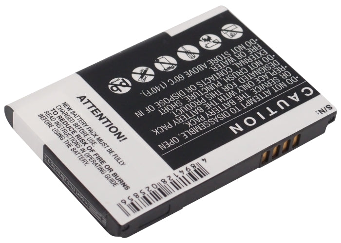 HTC Fuwa Iolite Iolite 100 Jade Jade 100 T3232 T4242 Touch 3G Touch Cruise 2009 Touch Cruise II Touch Flo 3D Touch T3 Mobile Phone Replacement Battery-3